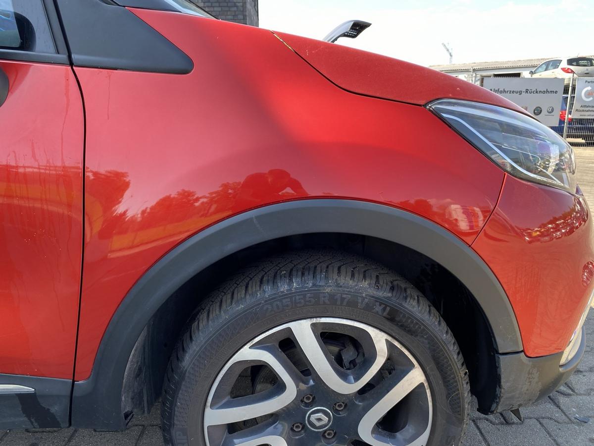 Renault Captur 1 original Kotfl&uuml;gel vorn rechts BIXPA Rouge Flamme Bj.2017